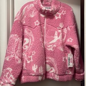 Barbie Sherpa Wrangler Pink XL